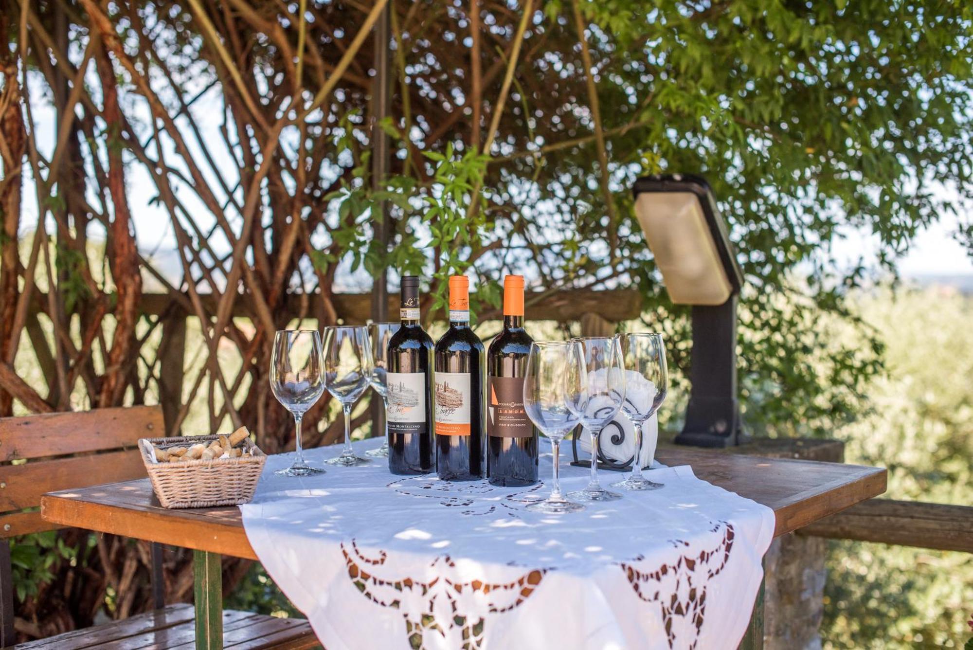 Glicine Apartment Podere Giardino 몬탈치노 외부 사진